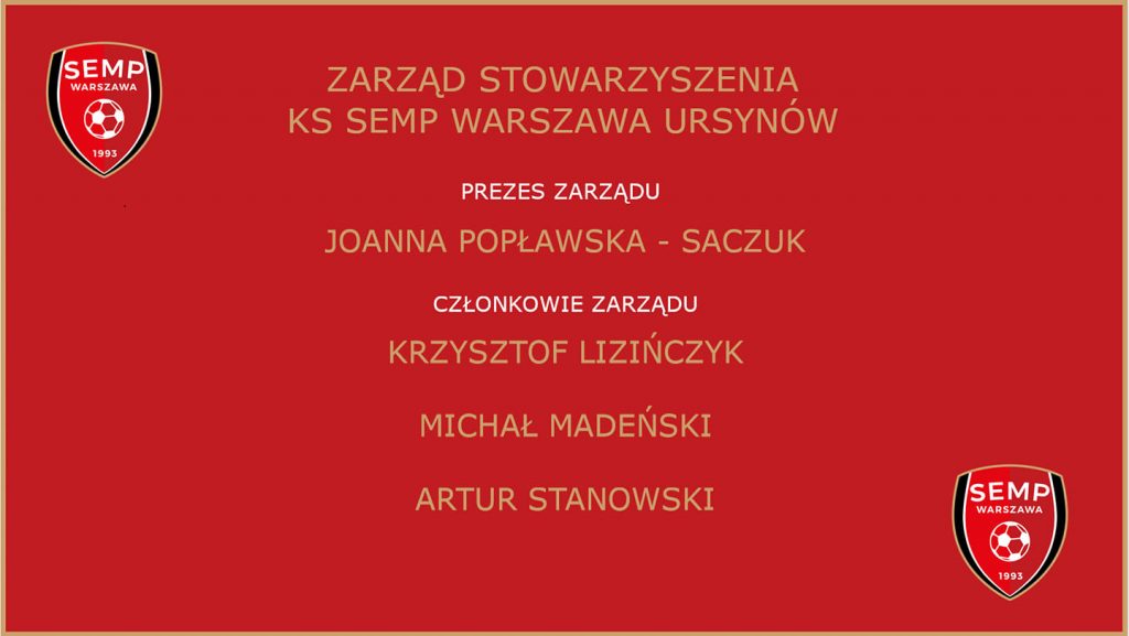 Zarząd KS SEMP Warszawa 2021